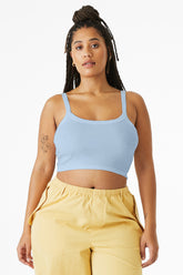 BELLA+CANVAS  Women's Micro Rib Spaghetti Strap Tank BC1012